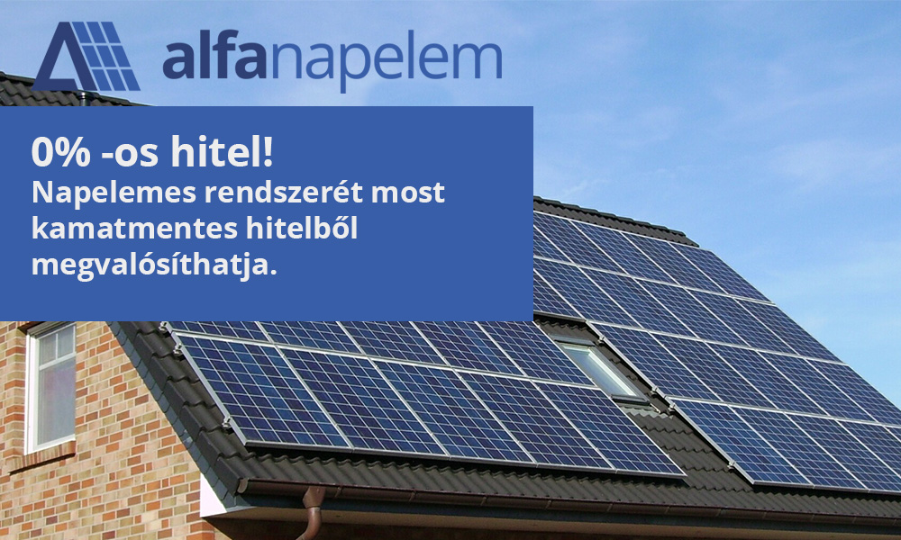 Lakossági 0%-os hitel!