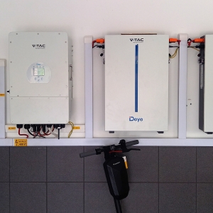 12 kW Deye hibrid rendszer